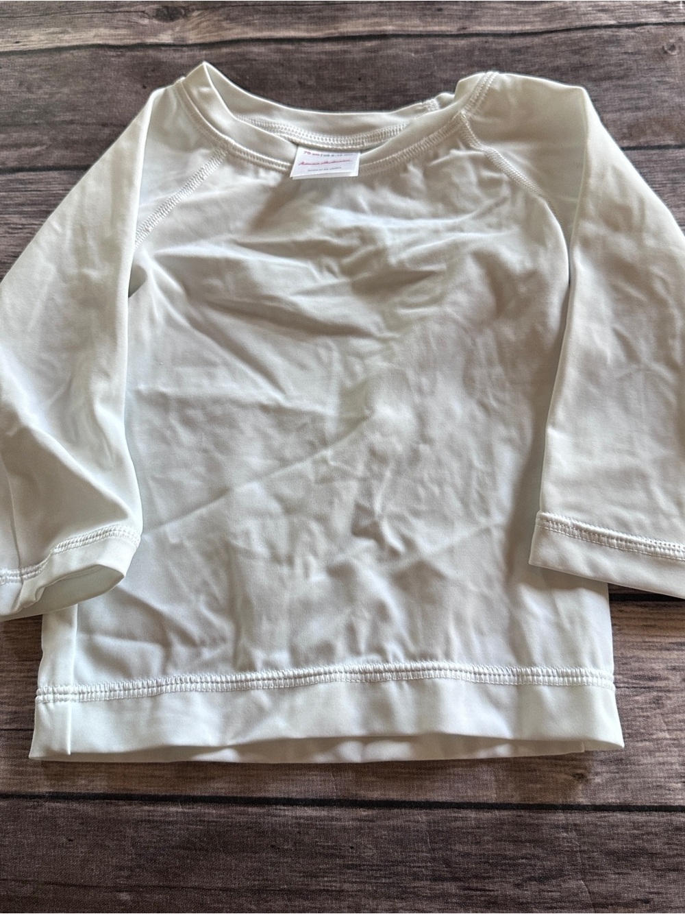 Hanna white rashguard vguc 70